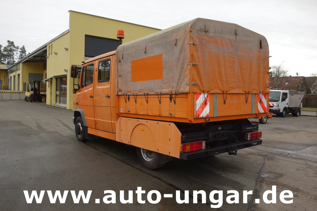 Furgoneta basculante MERCEDES-BENZ 614 D Vario Kipper DOKA Plane °961 Winterdienst: foto 13