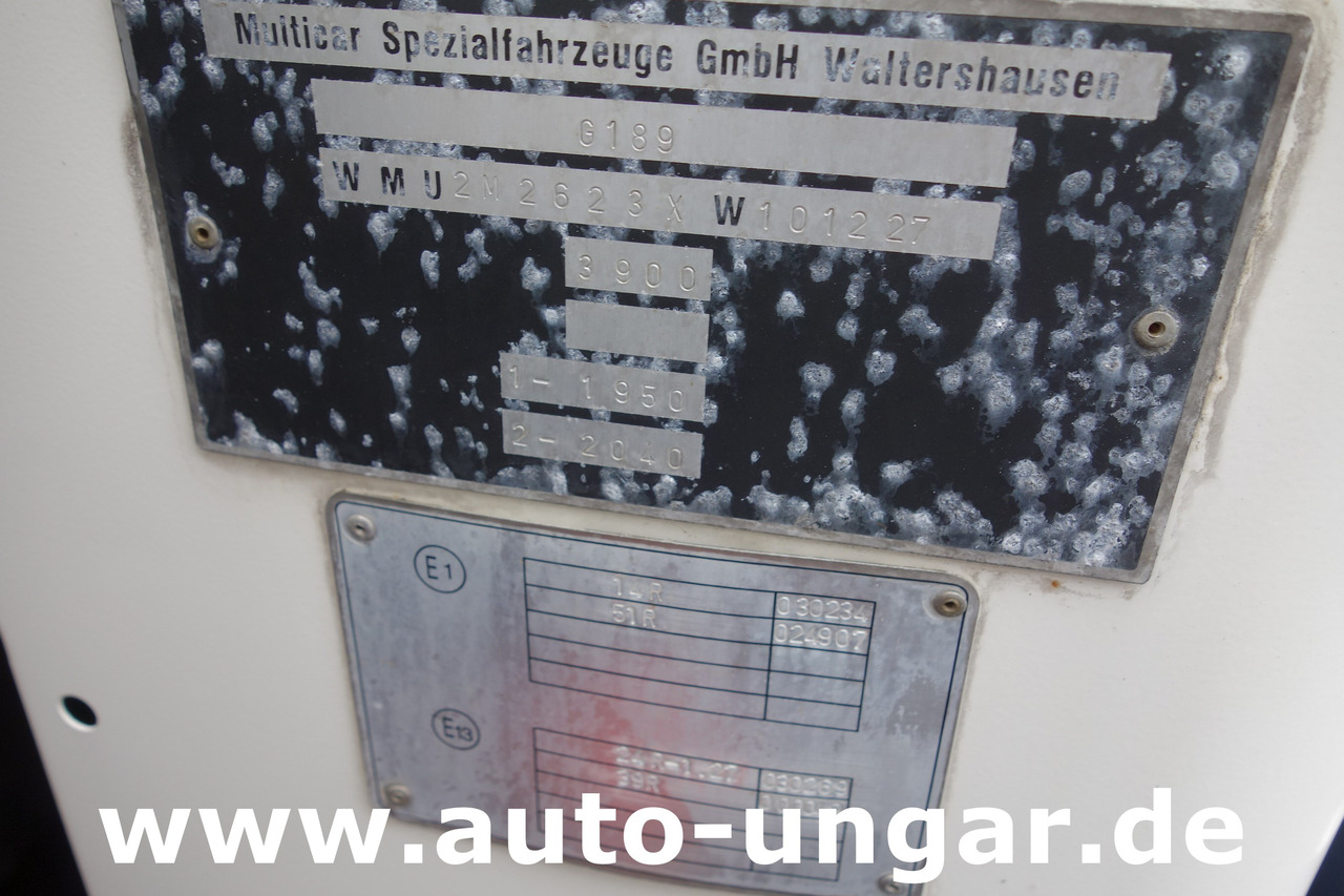 Remolcador de aviones Multicar M26 Champion Flugzeugschlepper Doka GSE Airport Push Back Industrieschlepper: foto 18 Remolcador de aviones Multicar M26 Champion Flugzeugschlepper Doka GSE Airport Push Back Industrieschlepper: foto 18
