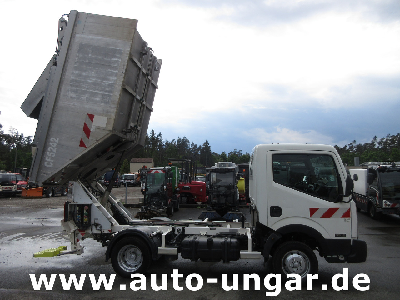Camión de basura NISSAN Cabstar Faun City - Provence Benne Müllwagen Lifter Presse Kipper 3.500kg: foto 19