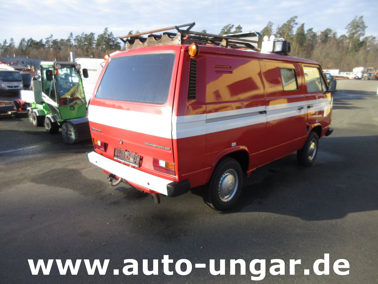 VOLKSWAGEN VW T3 Transporter Turbodiesel Feuerwehr ELF 1 aus 1985 - Camión de bomberos: foto 5 VOLKSWAGEN VW T3 Transporter Turbodiesel Feuerwehr ELF 1 aus 1985 - Camión de bomberos: foto 5