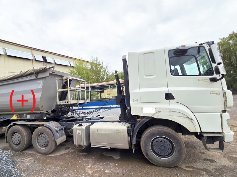 Tatra 6x6 hydr. 75/48t Phoenix 158/DAF (TRACTOR docs/kfz!) - Cabeza tractora: foto 3 Tatra 6x6 hydr. 75/48t Phoenix 158/DAF (TRACTOR docs/kfz!) - Cabeza tractora: foto 3