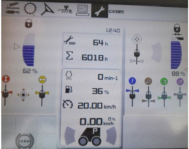 Claas Xerion 4000/783 + SGT(Bauer) - Esparcidor de estiércol: foto 4 Claas Xerion 4000/783 + SGT(Bauer) - Esparcidor de estiércol: foto 4