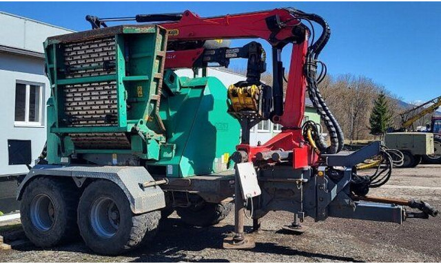 Jenz HEM 582Z +Palfinger Epsilon M70F +tandem 19.5t(docs MACHINE) - Trituradora de madera: foto 2 Jenz HEM 582Z +Palfinger Epsilon M70F +tandem 19.5t(docs MACHINE) - Trituradora de madera: foto 2