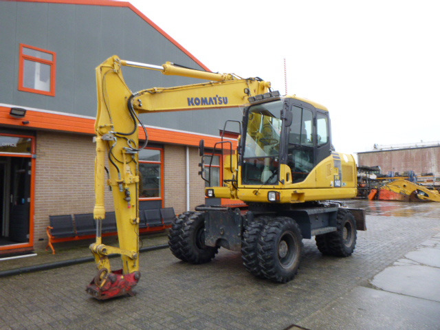 KOMATSU PW140-7 - Excavadora de ruedas: foto 1 KOMATSU PW140-7 - Excavadora de ruedas: foto 1