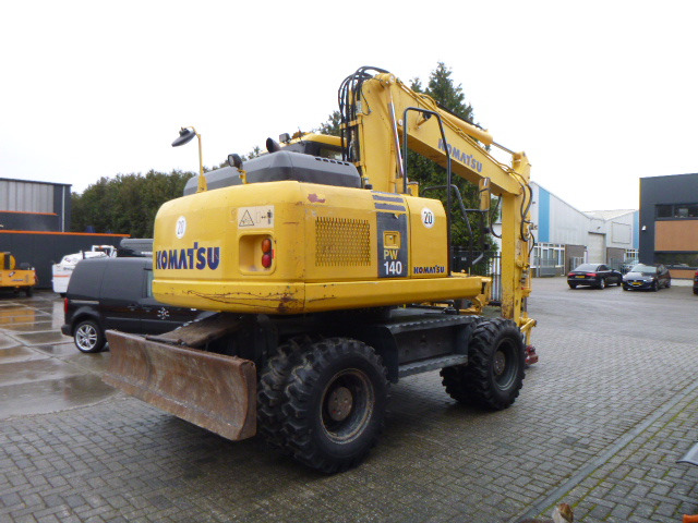 KOMATSU PW140-7 - Excavadora de ruedas: foto 5 KOMATSU PW140-7 - Excavadora de ruedas: foto 5