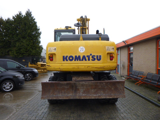 KOMATSU PW140-7 - Excavadora de ruedas: foto 4 KOMATSU PW140-7 - Excavadora de ruedas: foto 4