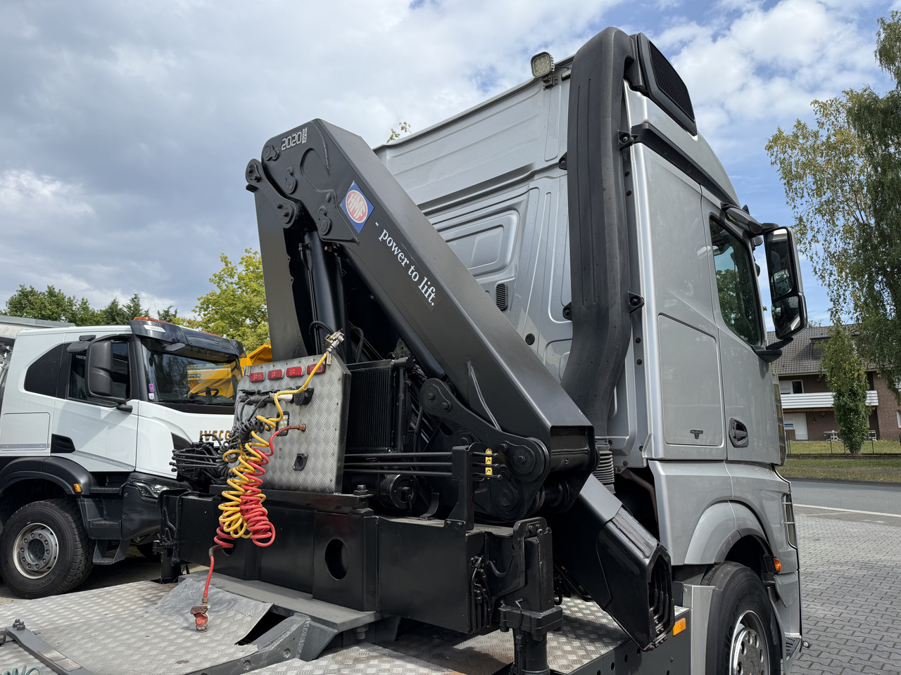 Cabeza tractora Mercedes-Benz Actros 1842LS Kran HMF 2020 bis 18 Meter: foto 15