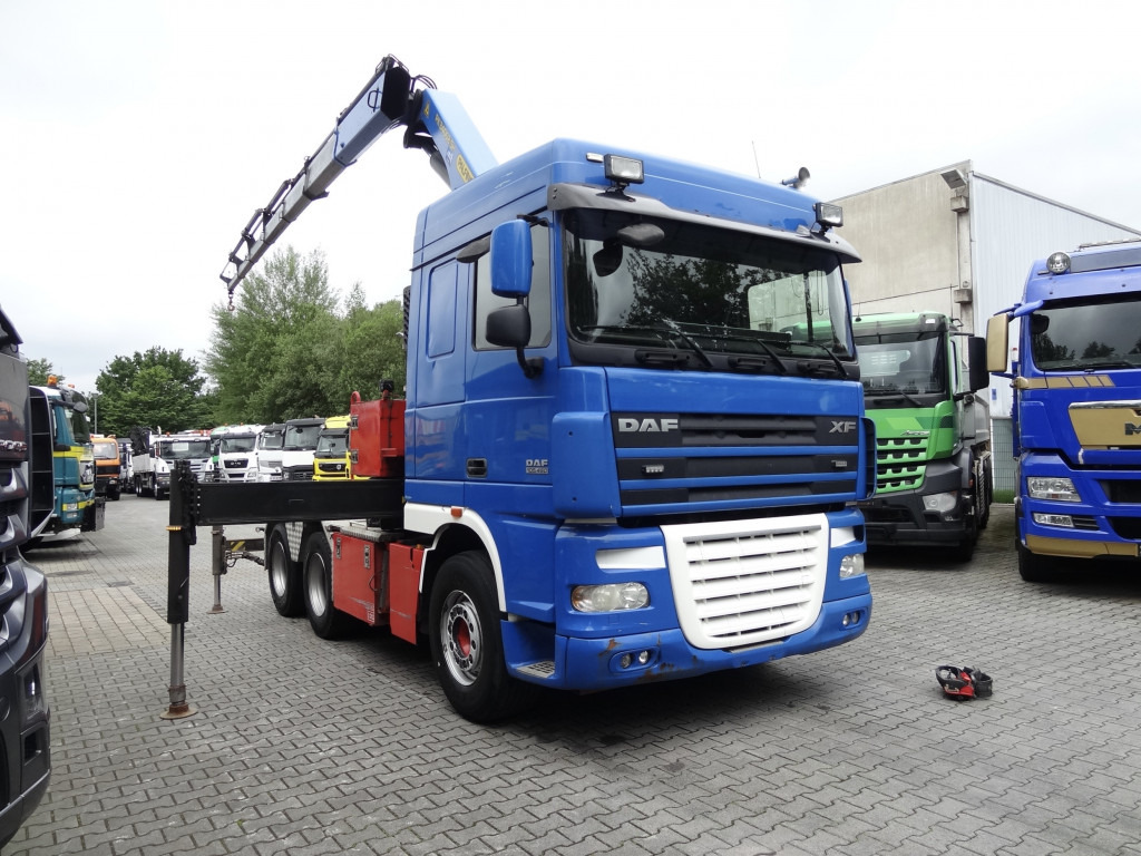 Camión grúa, Cabeza tractora Daf XF105 460 6X2 Palfinger PK 34002: foto 9