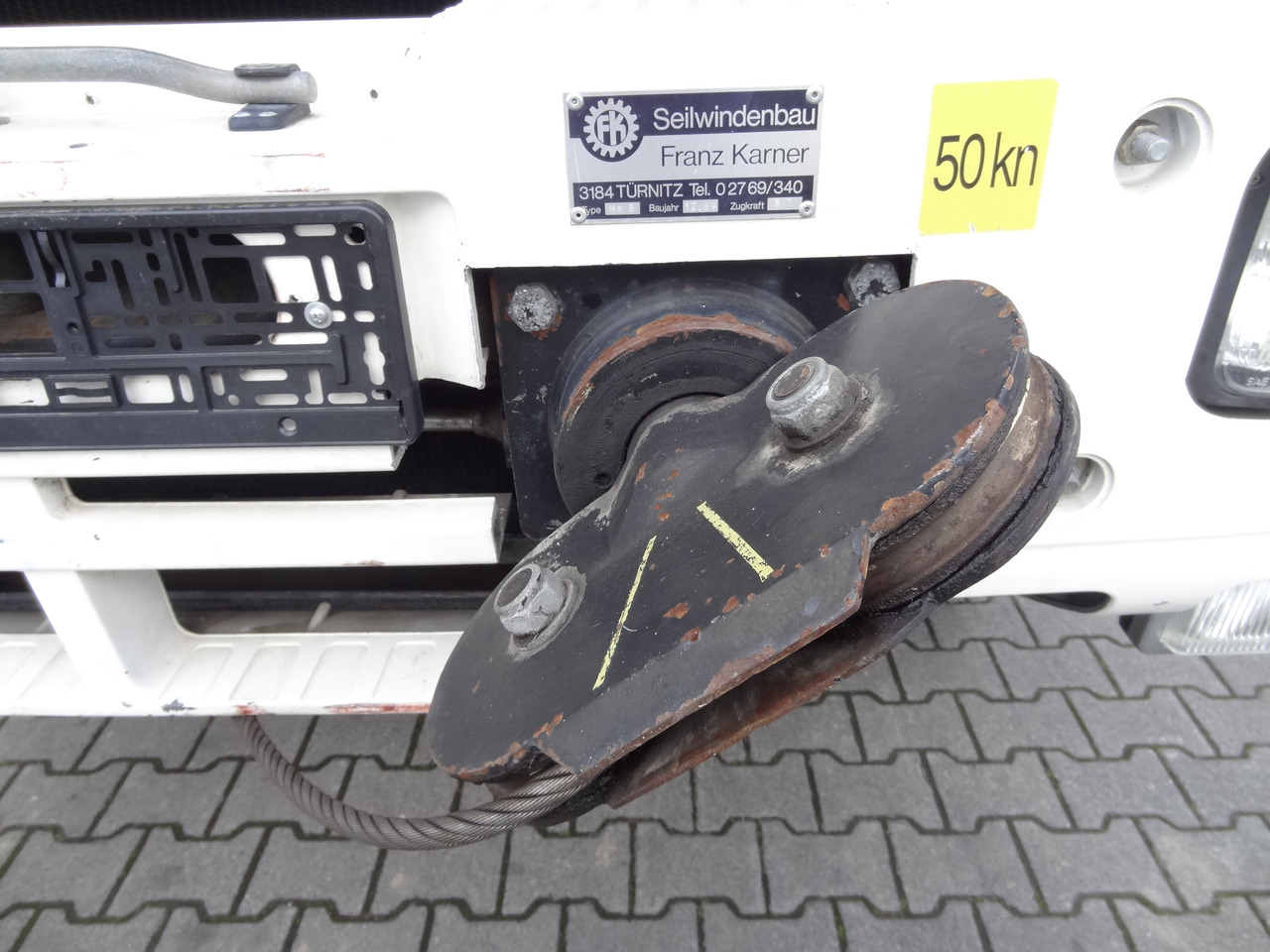 MAN F90 16.242 4X4 / Feuerwehr - Camión chasis: foto 4 MAN F90 16.242 4X4 / Feuerwehr - Camión chasis: foto 4