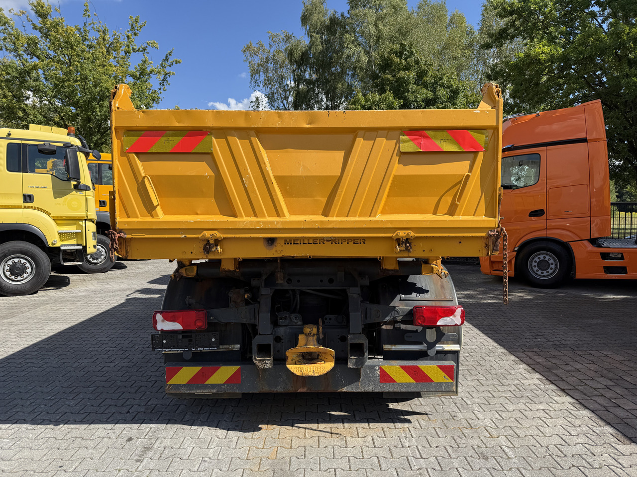 Leasing de MAN TGA 26.360 6X2 Kipper Kran Palfinger 15500 MAN TGA 26.360 6X2 Kipper Kran Palfinger 15500: foto 12