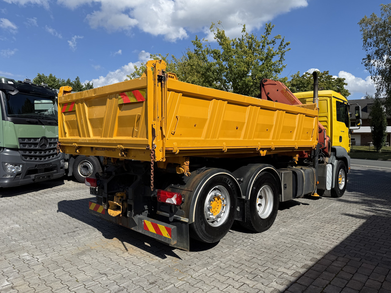 Leasing de MAN TGA 26.360 6X2 Kipper Kran Palfinger 15500 MAN TGA 26.360 6X2 Kipper Kran Palfinger 15500: foto 11