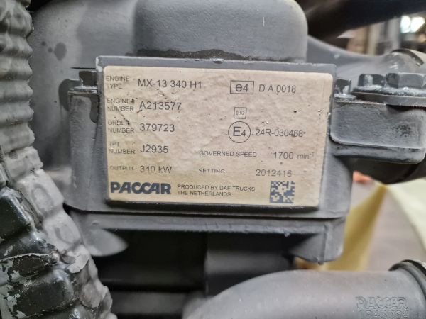 DAF MX-13 340 H1 Engine (Truck) - Motor para Camión: foto 2 DAF MX-13 340 H1 Engine (Truck) - Motor para Camión: foto 2