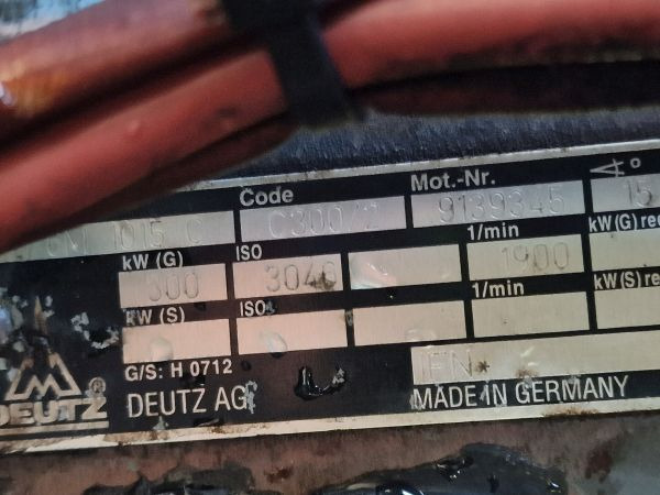 Deutz BF6M1015C Engine (Industrial) - Motor para Maquinaria industrial: foto 2 Deutz BF6M1015C Engine (Industrial) - Motor para Maquinaria industrial: foto 2