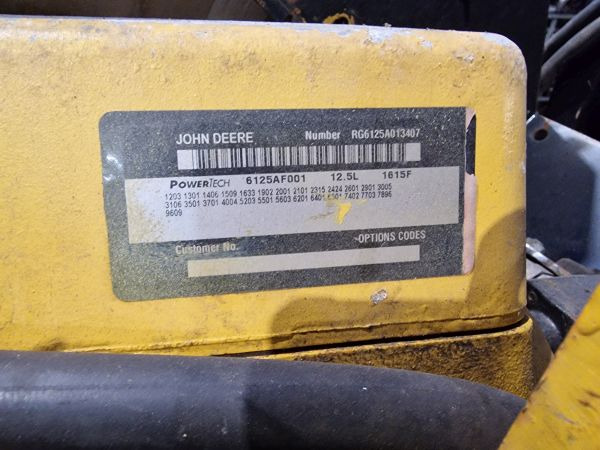 John Deere 6125AF001 Engine (Industrial) - Motor para Maquinaria industrial: foto 2 John Deere 6125AF001 Engine (Industrial) - Motor para Maquinaria industrial: foto 2