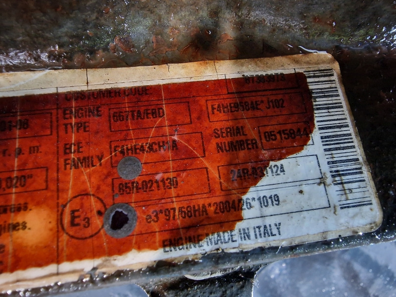 Motor para Maquinaria de construcción NH F4HE9684E*J102 667TA EBD Engine (Plant): foto 11 Motor para Maquinaria de construcción NH F4HE9684E*J102 667TA EBD Engine (Plant): foto 11