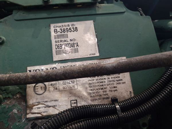 Volvo D6B220 EC09 Engine (Truck) - Motor para Camión: foto 2 Volvo D6B220 EC09 Engine (Truck) - Motor para Camión: foto 2