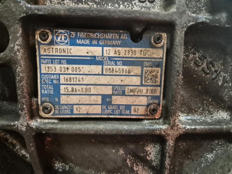 ZF Astronic 12AS2330TD Gearbox - Caja de cambios: foto 2 ZF Astronic 12AS2330TD Gearbox - Caja de cambios: foto 2