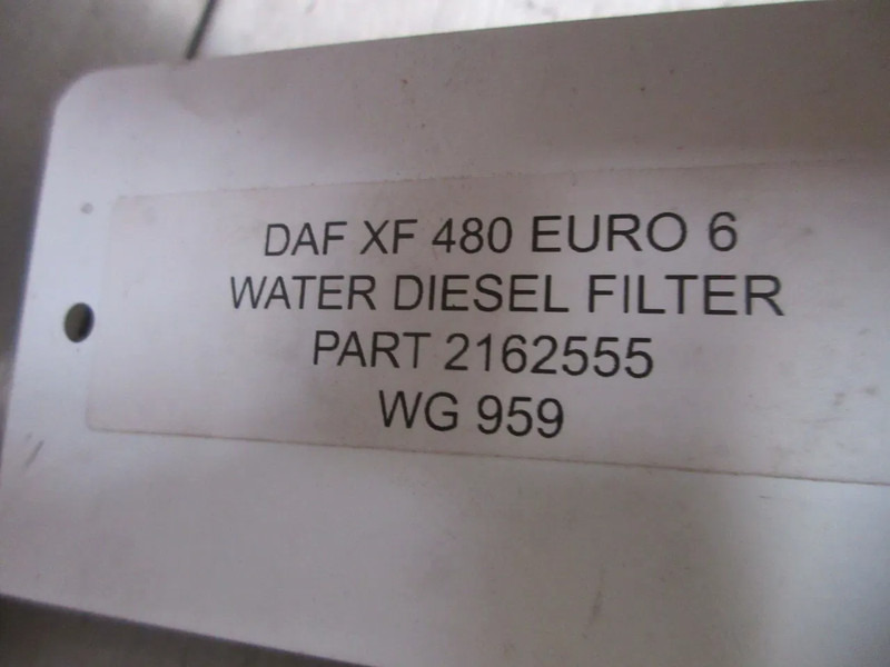 DAF 2162555 DIESEL WATER FILTER DAF XF 480 EURO 6 MODEL 2021 - Filtro de combustible para Camión: foto 5 DAF 2162555 DIESEL WATER FILTER DAF XF 480 EURO 6 MODEL 2021 - Filtro de combustible para Camión: foto 5