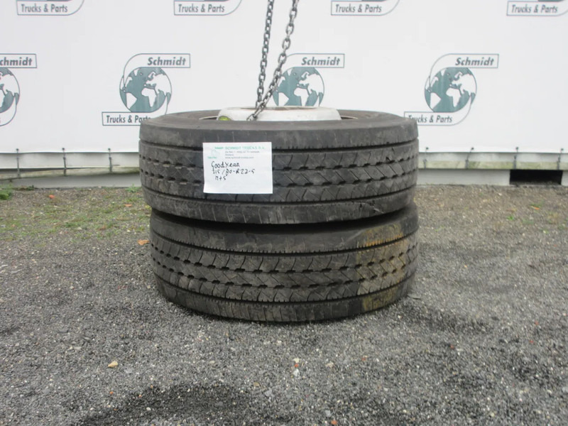 Goodyear 315/70R22.5 VOORBANDEN MET STAALWIEL 2X M+S VOLVO MODEL 2023 - Neumático para Camión: foto 5 Goodyear 315/70R22.5 VOORBANDEN MET STAALWIEL 2X M+S VOLVO MODEL 2023 - Neumático para Camión: foto 5