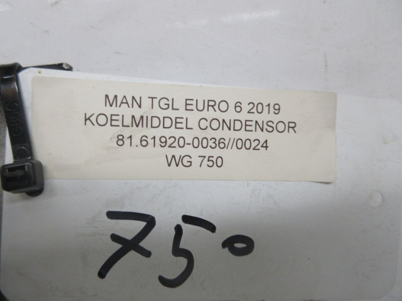 MAN TGL 81.61920-0036 / 0024 CONDENSOR EURO 6 - Sistema de refrigeración para Camión: foto 4 MAN TGL 81.61920-0036 / 0024 CONDENSOR EURO 6 - Sistema de refrigeración para Camión: foto 4