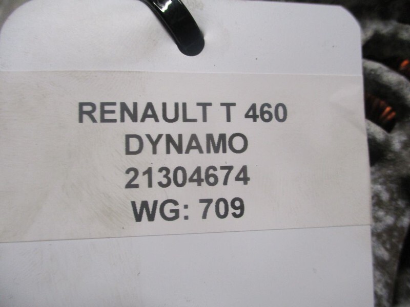 Renault T SERIE 21304674 DYNAMO - Alternador para Camión: foto 3 Renault T SERIE 21304674 DYNAMO - Alternador para Camión: foto 3