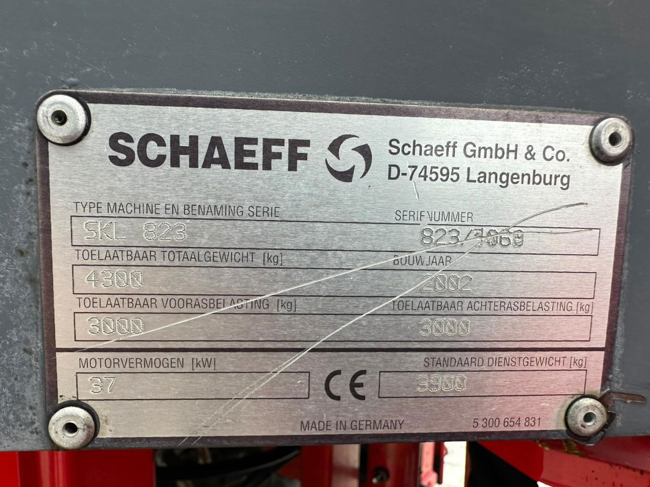 Schaeff SKL823 Lader Mini - Cargadora de ruedas: foto 4 Schaeff SKL823 Lader Mini - Cargadora de ruedas: foto 4
