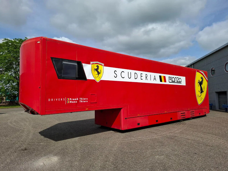 Bascontriz SR2 / RACETRAILER / PLATFORM 2000KG / 2CARS / OUTDOOR TENT / SEPARATE LIVING SPACE / 2008 - Semirremolque portavehículos: foto 1 Bascontriz SR2 / RACETRAILER / PLATFORM 2000KG / 2CARS / OUTDOOR TENT / SEPARATE LIVING SPACE / 2008 - Semirremolque portavehículos: foto 1