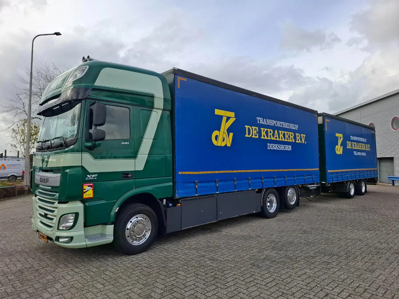 DAF XF106-440 / NL COMBI / TUV:21-10-2026 / ONLY:889634 KM / PARKCOOL / GEN2 V2 / PLATFORM 2 TON / NAVI / LWDS / EURO-6 / 2016 - Camión lona: foto 1 DAF XF106-440 / NL COMBI / TUV:21-10-2026 / ONLY:889634 KM / PARKCOOL / GEN2 V2 / PLATFORM 2 TON / NAVI / LWDS / EURO-6 / 2016 - Camión lona: foto 1