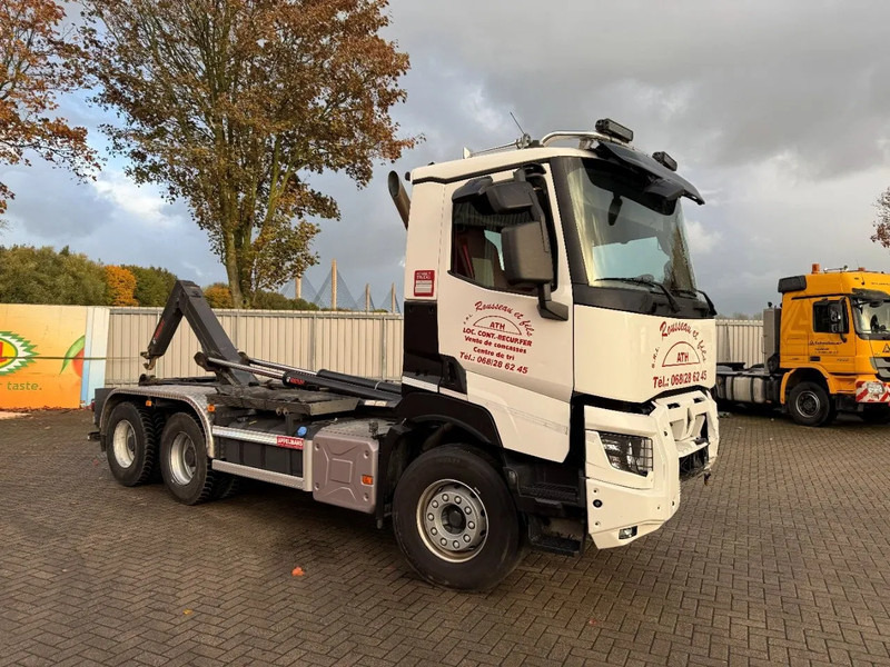Renault C480 / ENGINE RUNNING / 6X4 / HIAB 21TON HOOKLIFT / ONLY:146334 KM / AUTOMATIC / EURO-6 / 2020 - Camión multibasculante: foto 4 Renault C480 / ENGINE RUNNING / 6X4 / HIAB 21TON HOOKLIFT / ONLY:146334 KM / AUTOMATIC / EURO-6 / 2020 - Camión multibasculante: foto 4