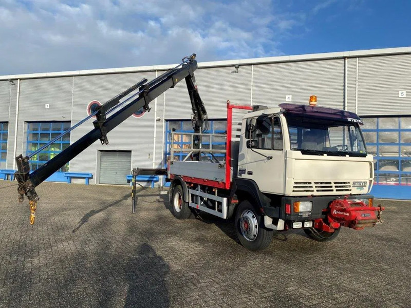 Steyr LÄRMARM 12S23 / 4X4 / CRANE HIAB 092 / WINCH / ONLY: 117406KM / TOP CONDITION / BIG AXLE / FULL STEEL+DRUM BRAKES / MANUAL / EUR - Camión grúa: foto 3 Steyr LÄRMARM 12S23 / 4X4 / CRANE HIAB 092 / WINCH / ONLY: 117406KM / TOP CONDITION / BIG AXLE / FULL STEEL+DRUM BRAKES / MANUAL / EUR - Camión grúa: foto 3