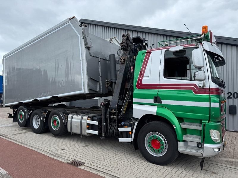 DAF CF530 8x2 Palfinger Epsilon, Alu Kipper - Camión volquete, Camión grúa: foto 1 DAF CF530 8x2 Palfinger Epsilon, Alu Kipper - Camión volquete, Camión grúa: foto 1