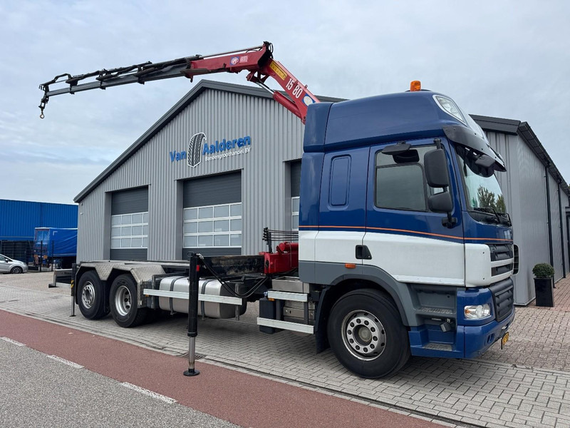 DAF CF85-360 6x2 HMF 1580 / 4S, EURO 5 - Camión grúa: foto 1 DAF CF85-360 6x2 HMF 1580 / 4S, EURO 5 - Camión grúa: foto 1