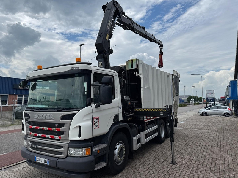 Camión grúa Scania P360 6x2, HIAB 188 E-3, SEMAT Evolupac: foto 5
