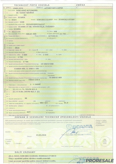 Leasing de  SCANIA S500 N323 NGS TOP LINE LOW DECK EURO 6 SCANIA S500 N323 NGS TOP LINE LOW DECK EURO 6: foto 10
