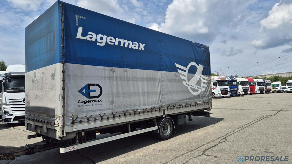 GTS PJT 10N 1-osý - prodejný jen s vozidlem DAF LF 260 FA EURO 6 D1853Z - cena je za celou soupravu - Remolque con toldo: foto 5 GTS PJT 10N 1-osý - prodejný jen s vozidlem DAF LF 260 FA EURO 6 D1853Z - cena je za celou soupravu - Remolque con toldo: foto 5