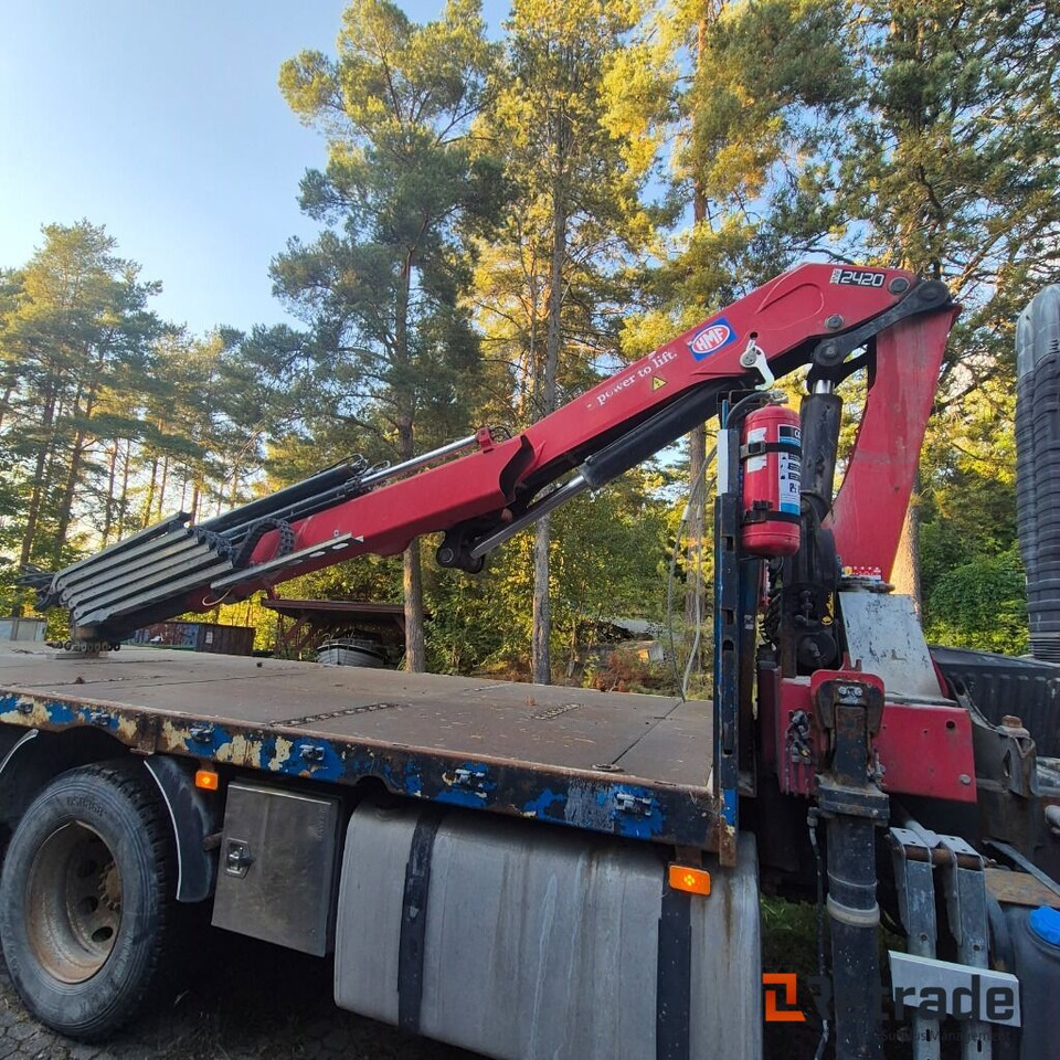 2013mod. HMF 2420 K6 kran - Grúa para camión: foto 1 2013mod. HMF 2420 K6 kran - Grúa para camión: foto 1