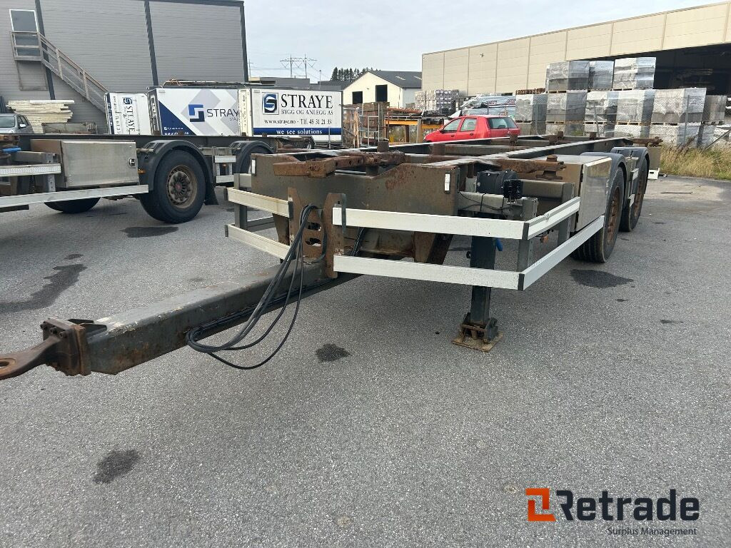 2014 Container henger F.A.G EU-Godkjent - Remolque portacontenedore/ Intercambiable: foto 1 2014 Container henger F.A.G EU-Godkjent - Remolque portacontenedore/ Intercambiable: foto 1