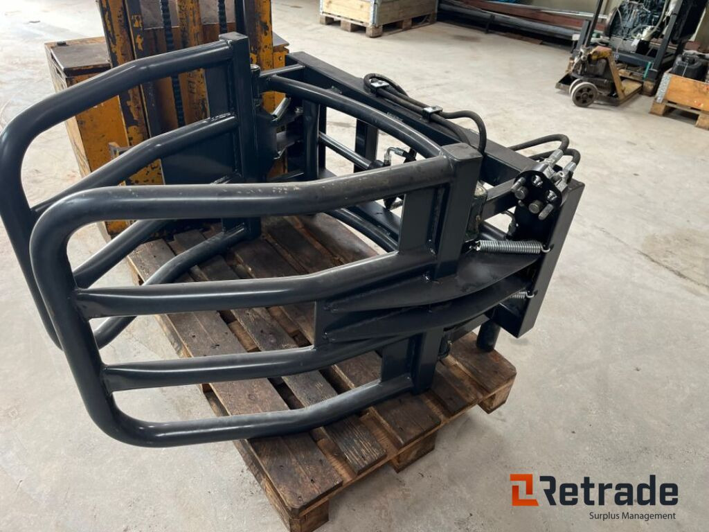 Balletang til minilæsser / Ball tongs for mini loader - Pinza: foto 1 Balletang til minilæsser / Ball tongs for mini loader - Pinza: foto 1