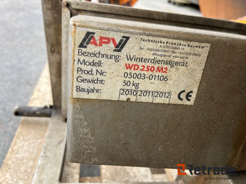 Epoke og APV Liftophængte saltspredere. - Equipo de construcción: foto 5 Epoke og APV Liftophængte saltspredere. - Equipo de construcción: foto 5