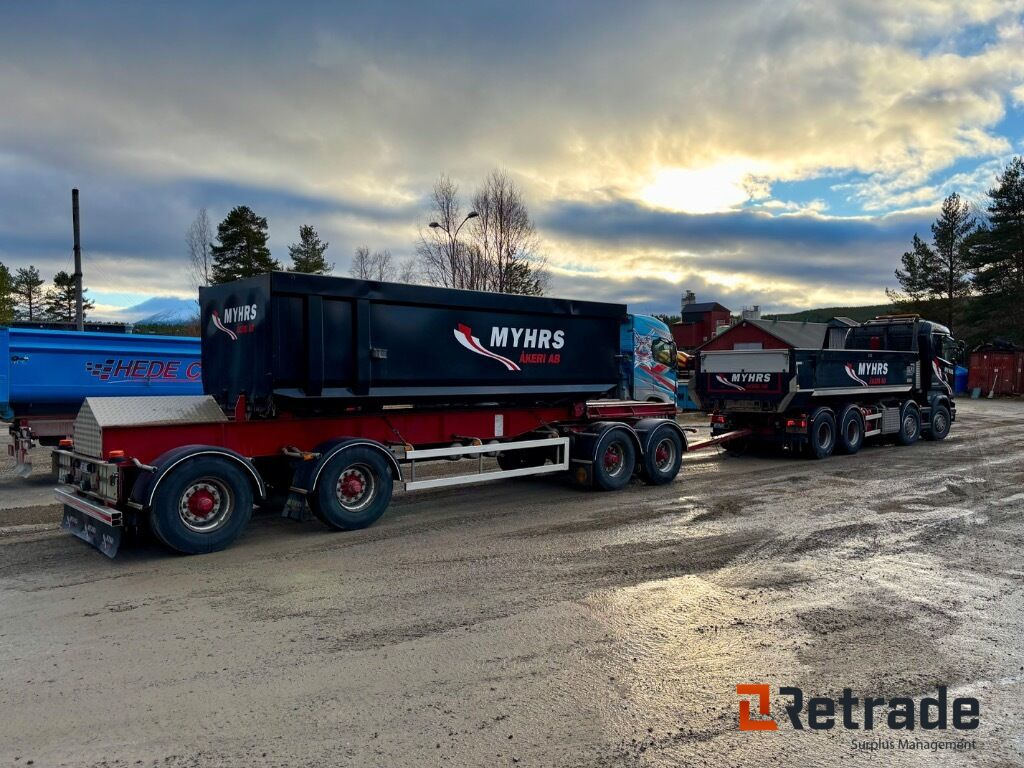 Kassettbilsekipage Scania R730 8X4 - Camión volquete, Remolque multilift/ Portacontenedores de cadenas: foto 3 Kassettbilsekipage Scania R730 8X4 - Camión volquete, Remolque multilift/ Portacontenedores de cadenas: foto 3