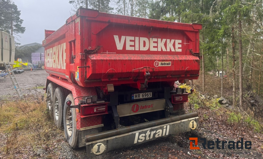 Lastebiltilhenger ISTRAIL n/a 3 akslet dumperhenger - Remolque volquete: foto 1 Lastebiltilhenger ISTRAIL n/a 3 akslet dumperhenger - Remolque volquete: foto 1