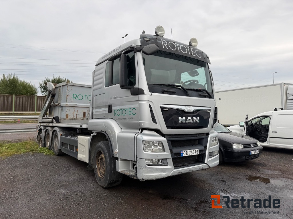 Liftdumper MAN TGS 35.440 4 akslet EU Godkjent - Camión portacontenedor de cadenas: foto 2 Liftdumper MAN TGS 35.440 4 akslet EU Godkjent - Camión portacontenedor de cadenas: foto 2