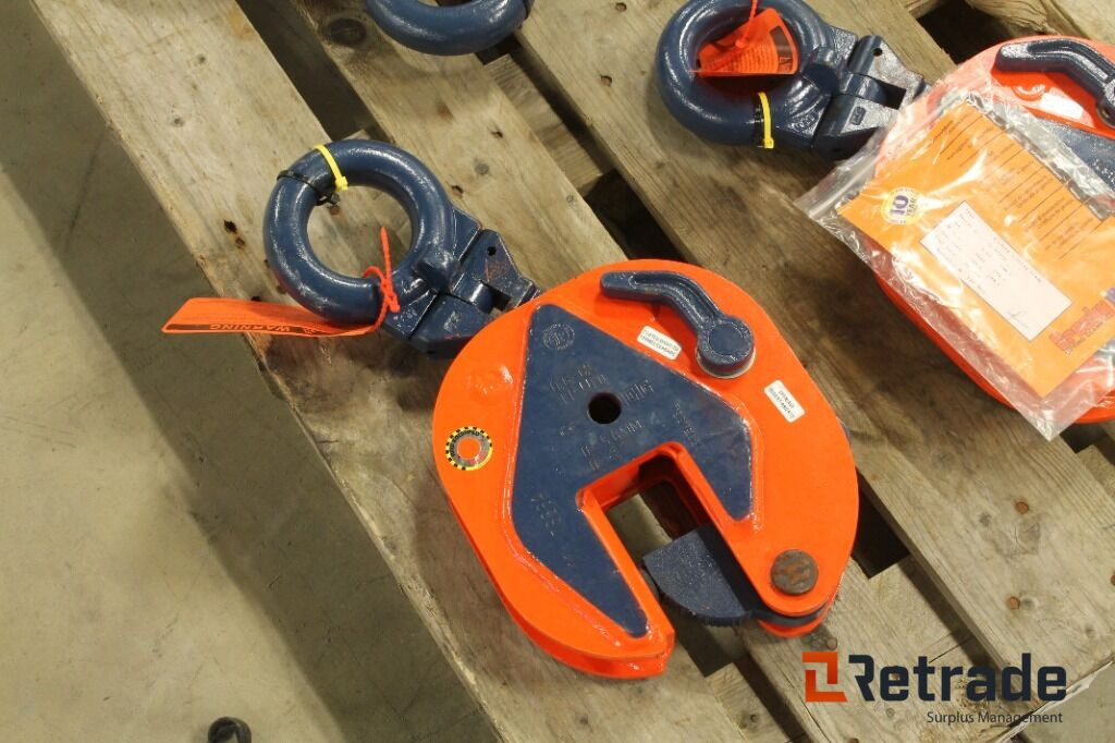 Lot løfteutstyr for H-bjelker - Equipo de almacén: foto 2 Lot løfteutstyr for H-bjelker - Equipo de almacén: foto 2