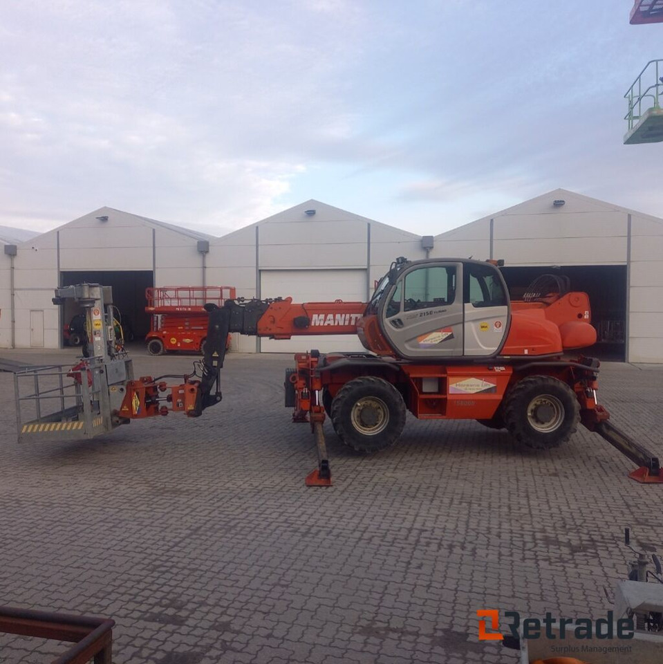 Manitou MRT 2150 Teleskoplæsser. - Maquinaria de construcción: foto 1 Manitou MRT 2150 Teleskoplæsser. - Maquinaria de construcción: foto 1