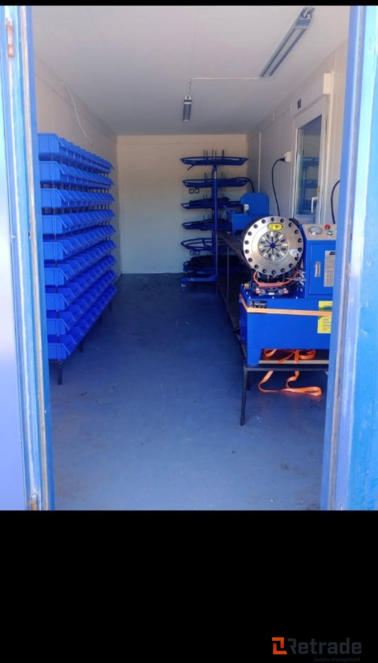 Container med hydraulikverksted - Maquinaria industrial: foto 1 Container med hydraulikverksted - Maquinaria industrial: foto 1