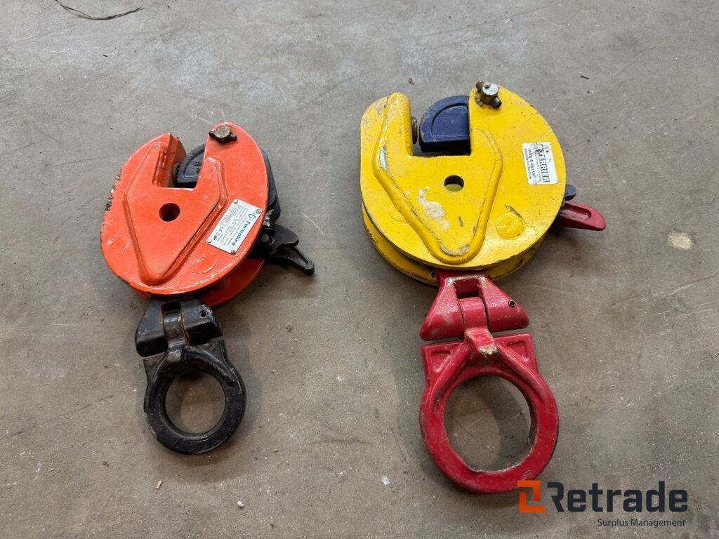 Plåtlyfthandskar för kranbil - Equipo de almacén: foto 1 Plåtlyfthandskar för kranbil - Equipo de almacén: foto 1