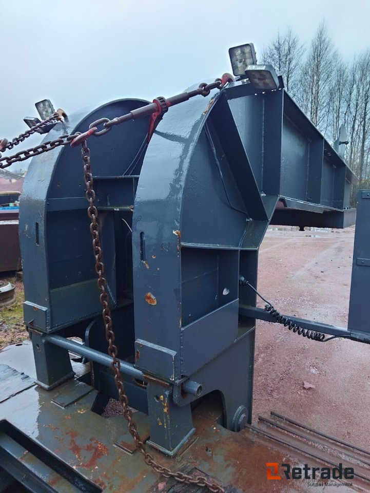 Släpvagn HAFO Maskintrailer H-35 - Semirremolque góndola rebajadas: foto 3 Släpvagn HAFO Maskintrailer H-35 - Semirremolque góndola rebajadas: foto 3