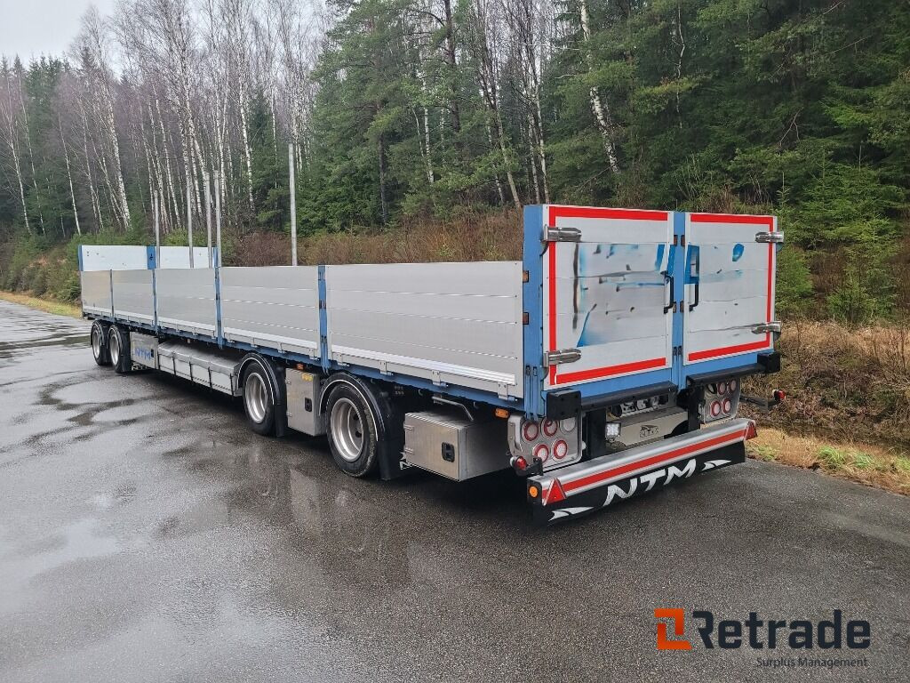 Släpvagn NTM 4 axligt flaksläp lämsläp , släp med lämmar -2021 - Remolque volquete: foto 3 Släpvagn NTM 4 axligt flaksläp lämsläp , släp med lämmar -2021 - Remolque volquete: foto 3