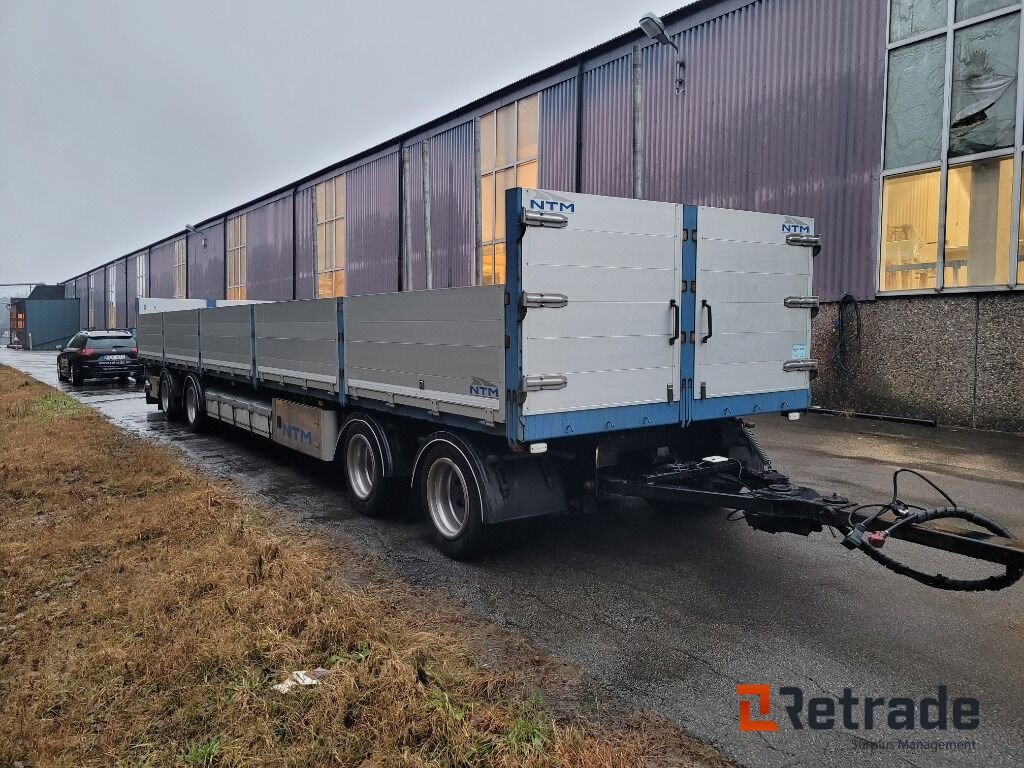 Släpvagn NTM 4 axligt flaksläp lämsläp , släp med lämmar -2021 - Remolque volquete: foto 2 Släpvagn NTM 4 axligt flaksläp lämsläp , släp med lämmar -2021 - Remolque volquete: foto 2