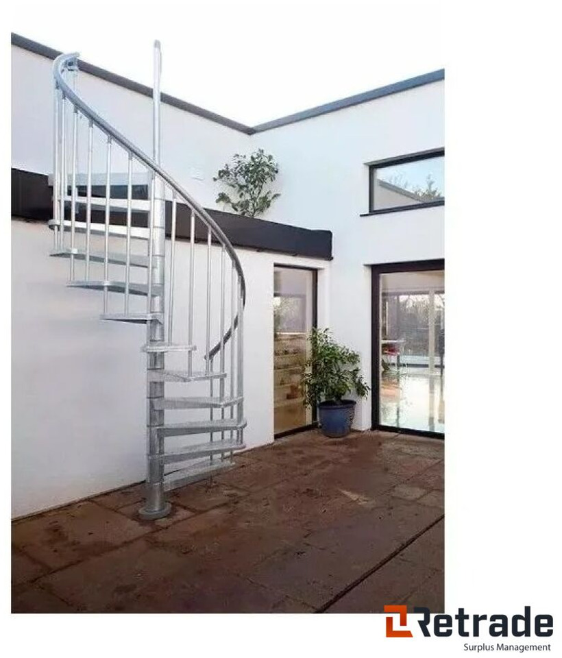 Spiraltrappa Dolle Toronto 185 cm - Equipo de construcción: foto 4 Spiraltrappa Dolle Toronto 185 cm - Equipo de construcción: foto 4